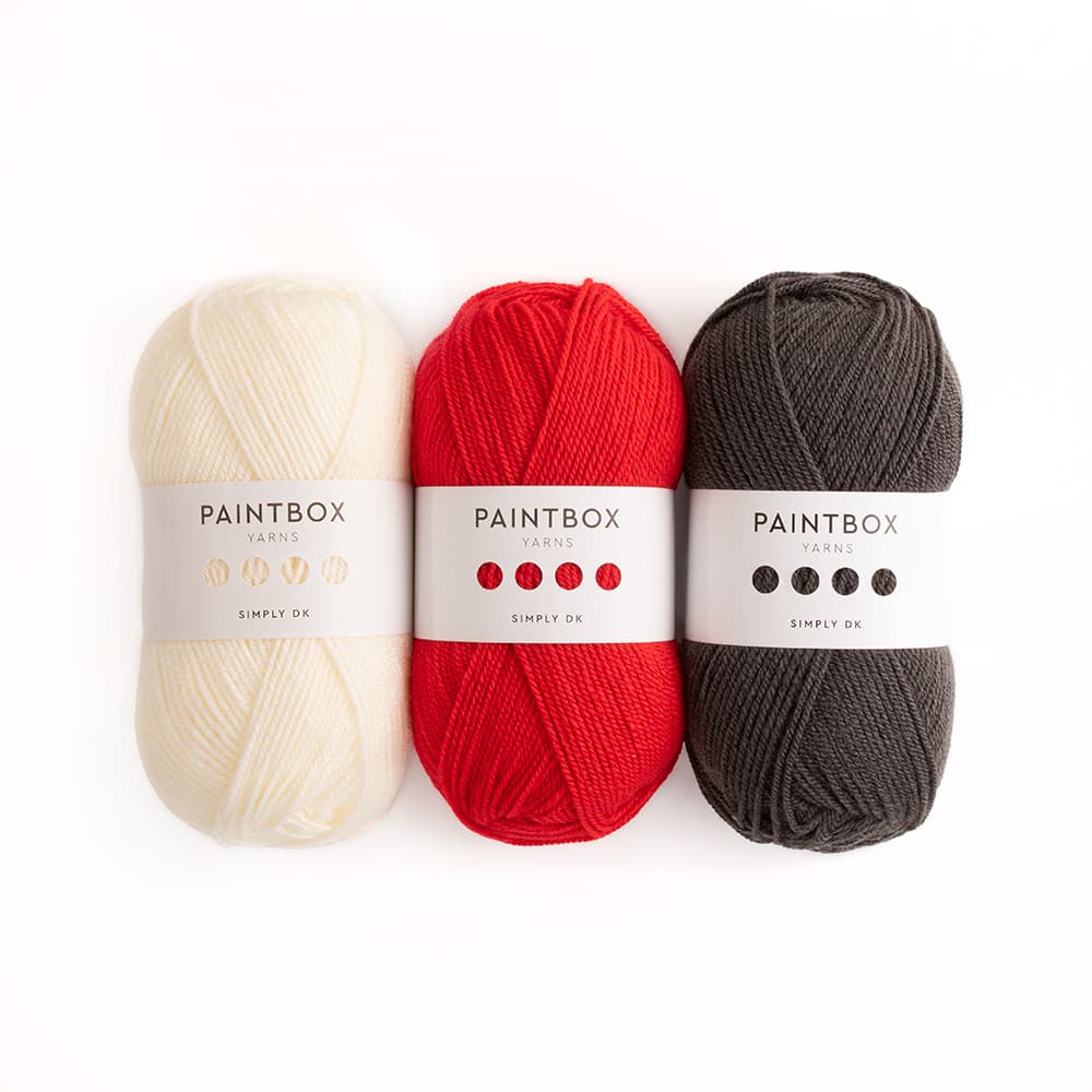 Paintbox Yarns Simply DK Lola the Ladybird 3 Ball Crochet Kit
